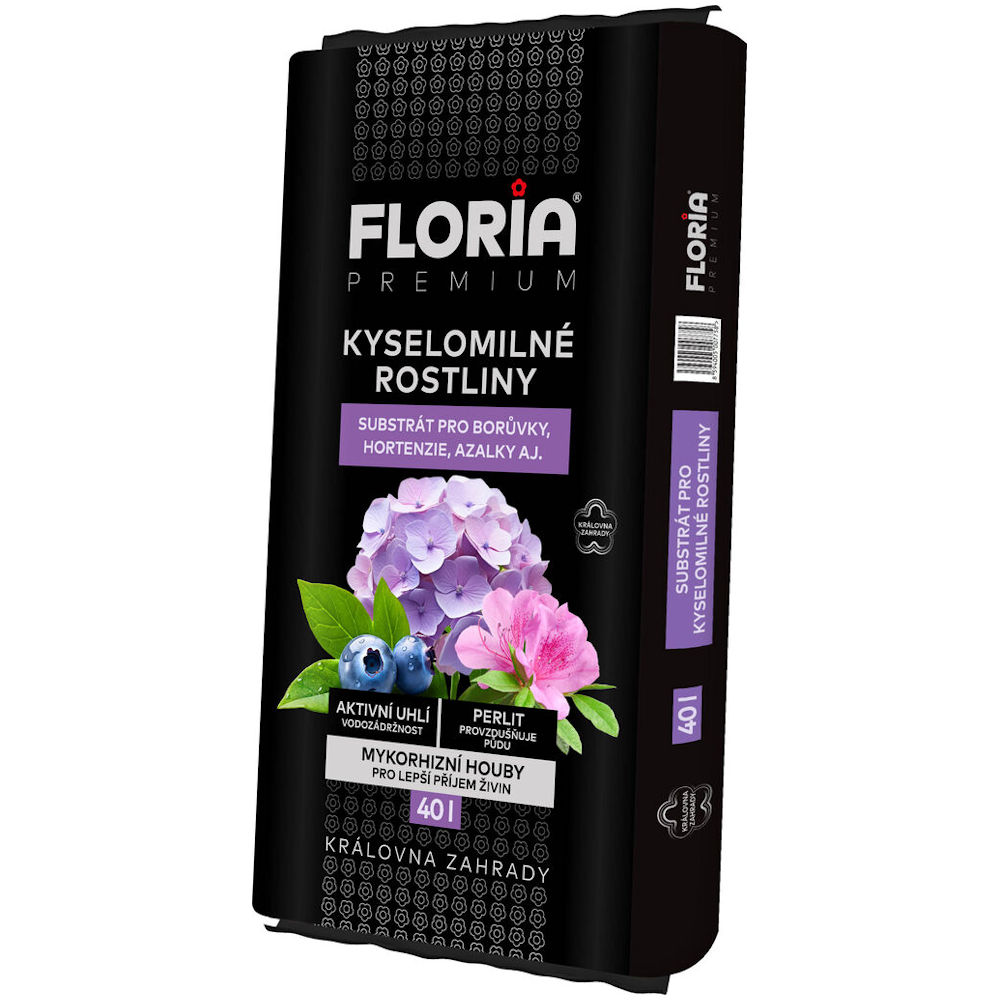 Substrát na kyslomilné rastliny 40l FLORIA PREMIUM 51/p