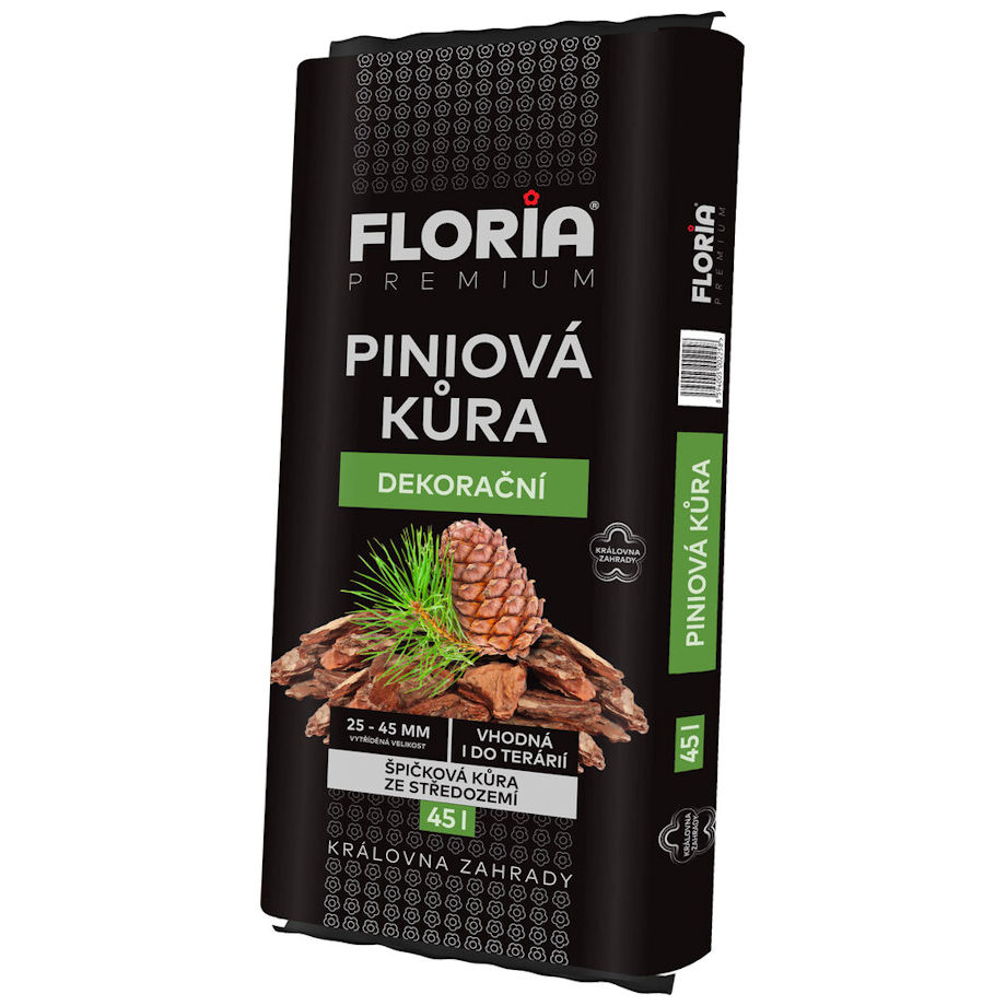 Mulčovacia kôra PÍNIOVÁ 25-45mm 45l FLORIA PREMIUM 39/P