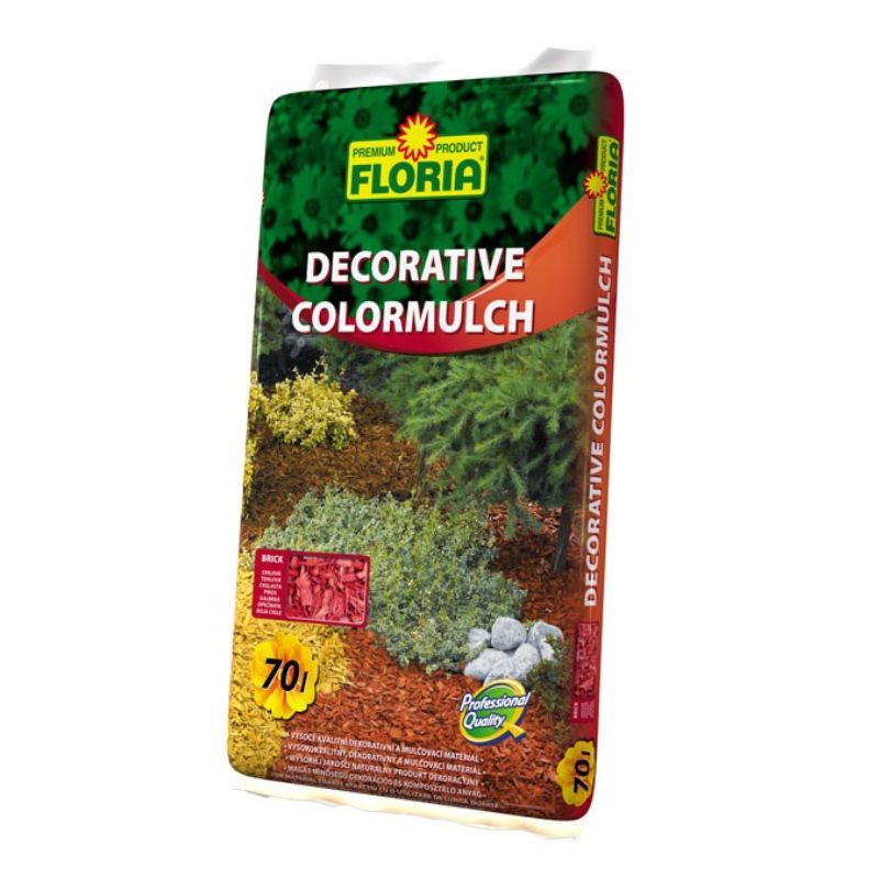 Mulčovacia kôra ČERVENÁ CIHLOVÁ 70l FLORIA 36/P