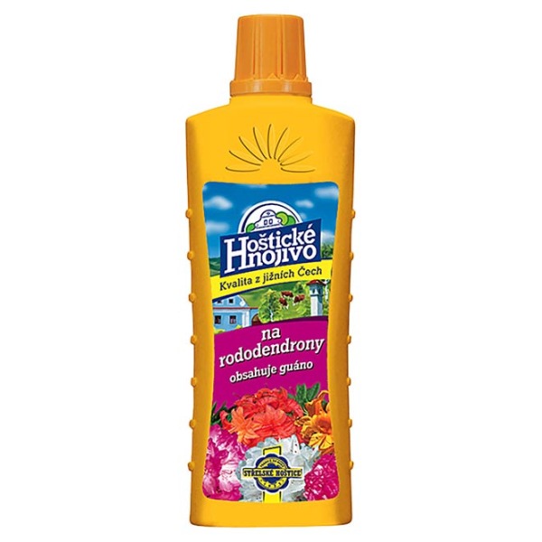 Hnojivo hoštické 500ml RODODENDRÓNY, AZALKY 12/k