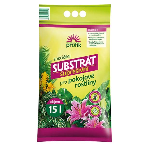 Substrát izbový 15l SUPRESÍVNY PROFÍK 119/p