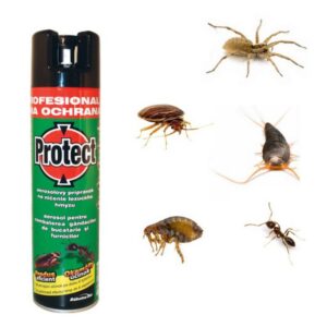 Mravce PROTECT 400ml aerosolový sprej na mravce a lezúci hmyz
