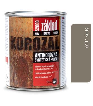 Slovlak Korozal Základ S2000 0110 šedý 1kg
