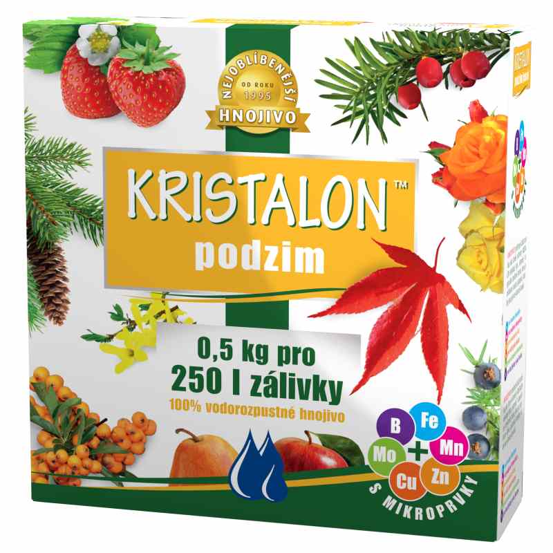 Hnojivo KRISTALON 500g jeseň 16/k