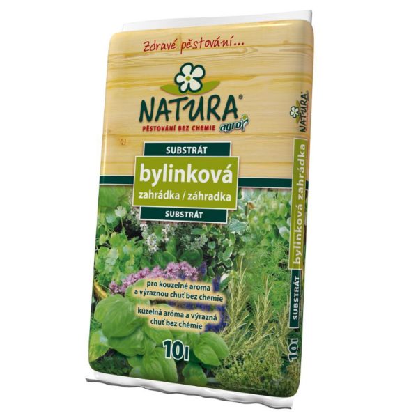 Substrát výsev a bylinková záhradka 10l NATURA 210/P