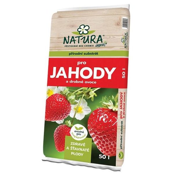 Substrát jahody a drobné ovocie 50l NATURA 51/p