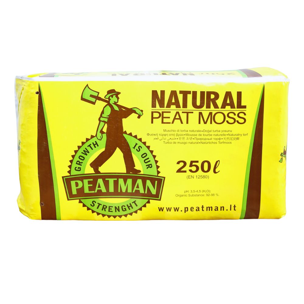 Rašelina kyslá 250l PEATMAN 3,5-4,5 pH 18/P