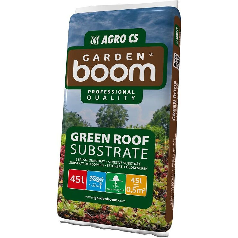 Substrát strešný GREEN ROOF GARDEN BOOM 45l AGRO CS 39/p