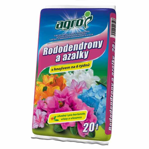 Substrát rododendróny a azalky 20l AGRO CS 120/p