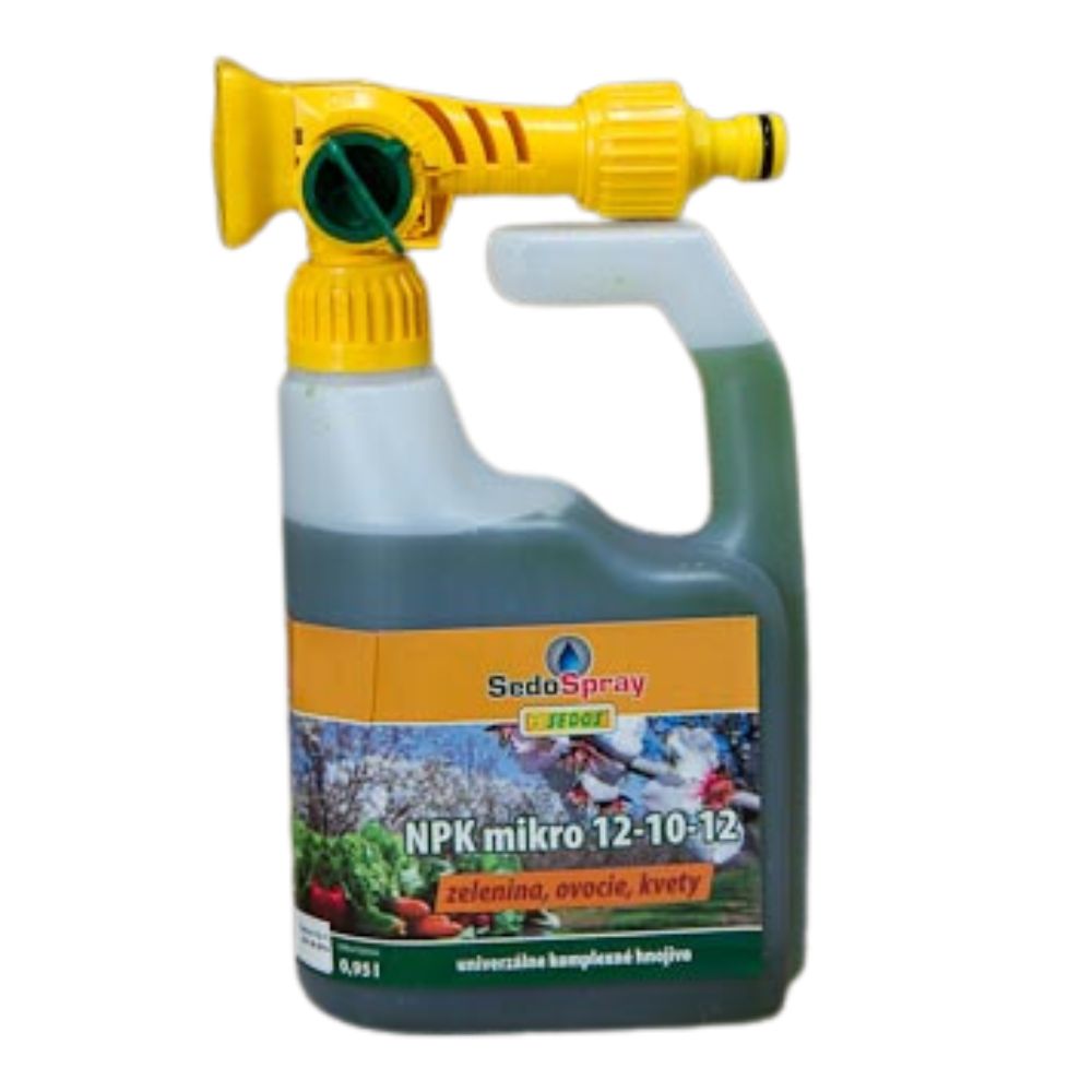 SedoSpray NPK mikro 950ml s aplikátorom
