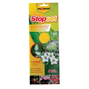Dosky ŽLTÉ lepové veľké do skleníkov 5ks STOPSET
