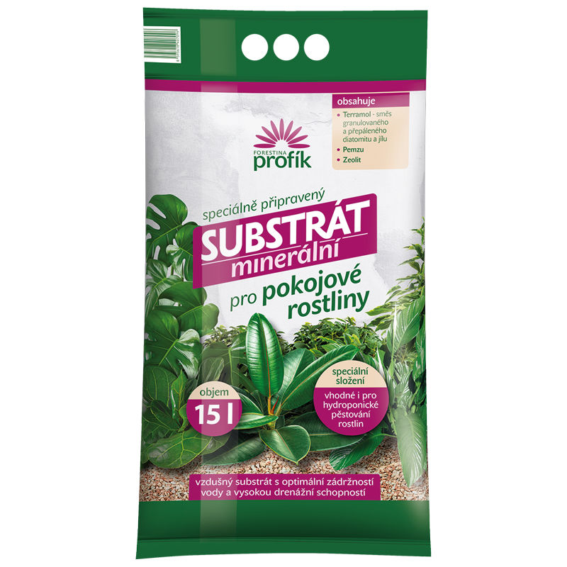 Substrát izbový 15l MINERÁLNY PROFÍK 180/p