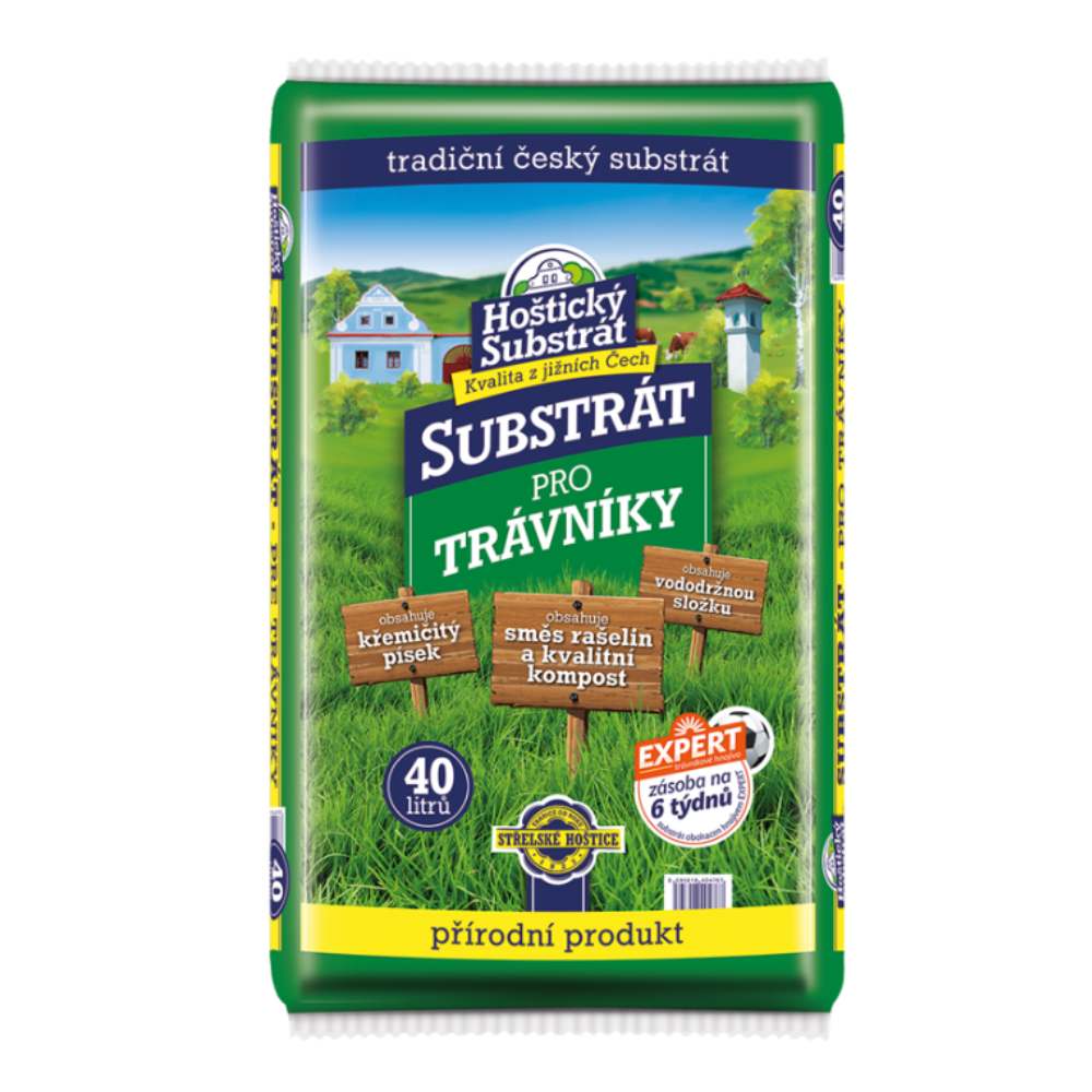 Substrát trávnikový 40l HOŠTICKÝ 51/p