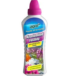 Hnojivo na kyslomilné rastliny 1l AGRO