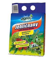 Jesenné hnojivo ihličnany 2,5kg Agro CS