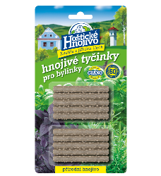 Hoštické tyčinkové hnojivo na bylinky