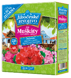 Jihočeské hnojivo na Muškáty 2,6kg