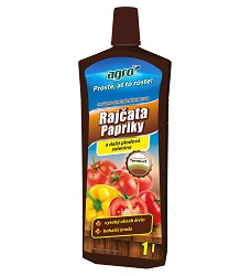 Organicko-minerálne hnojivo na rajčiaky, papriky, uhorky 1L Agro CS