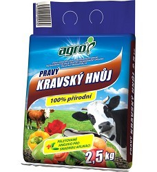 Kravský hnoj 2,5kg  Agro CS