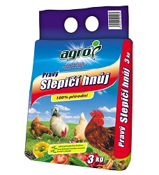 Slepačí hnoj 3kg Agro CS