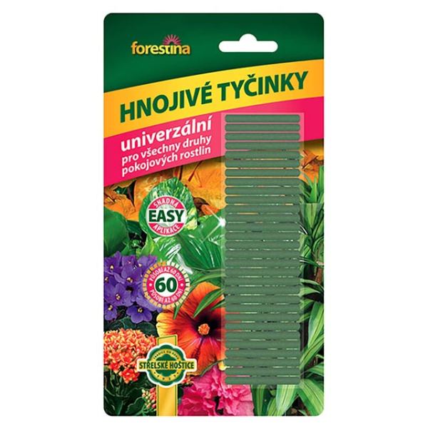 Tyčinkové hnojivo FORESTINA univerzál 30ks 10/k