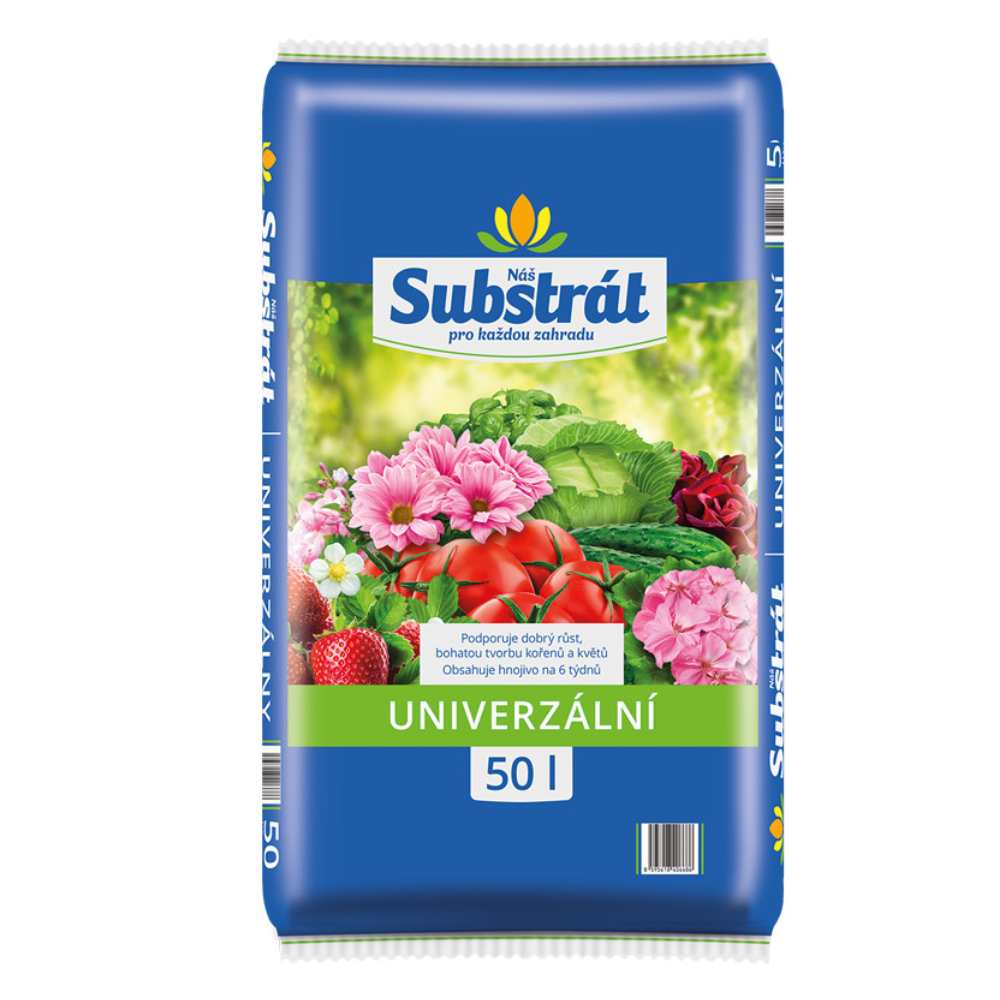 Substrát záhradnícky univerzálny 50l FORESTINA 51/p