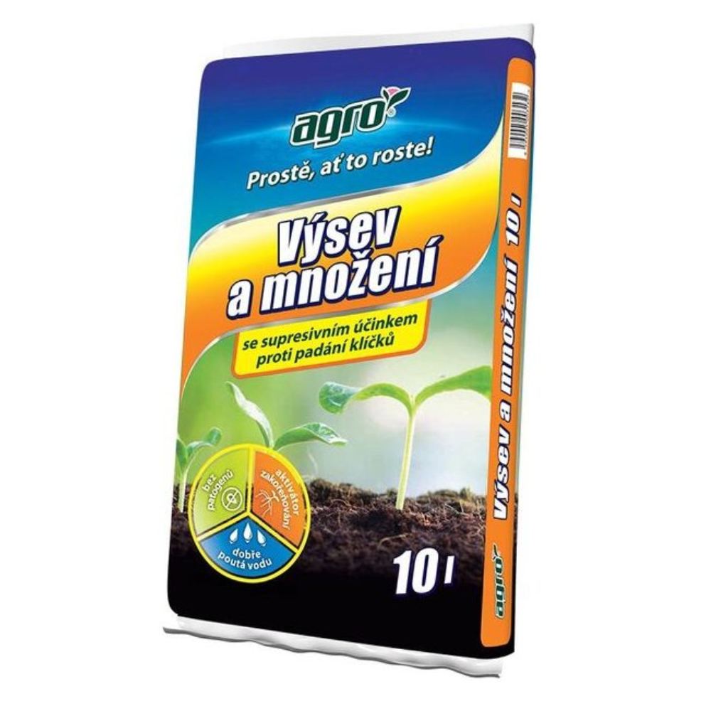 Substrát výsev 10l supresívny AGRO CS 210/p