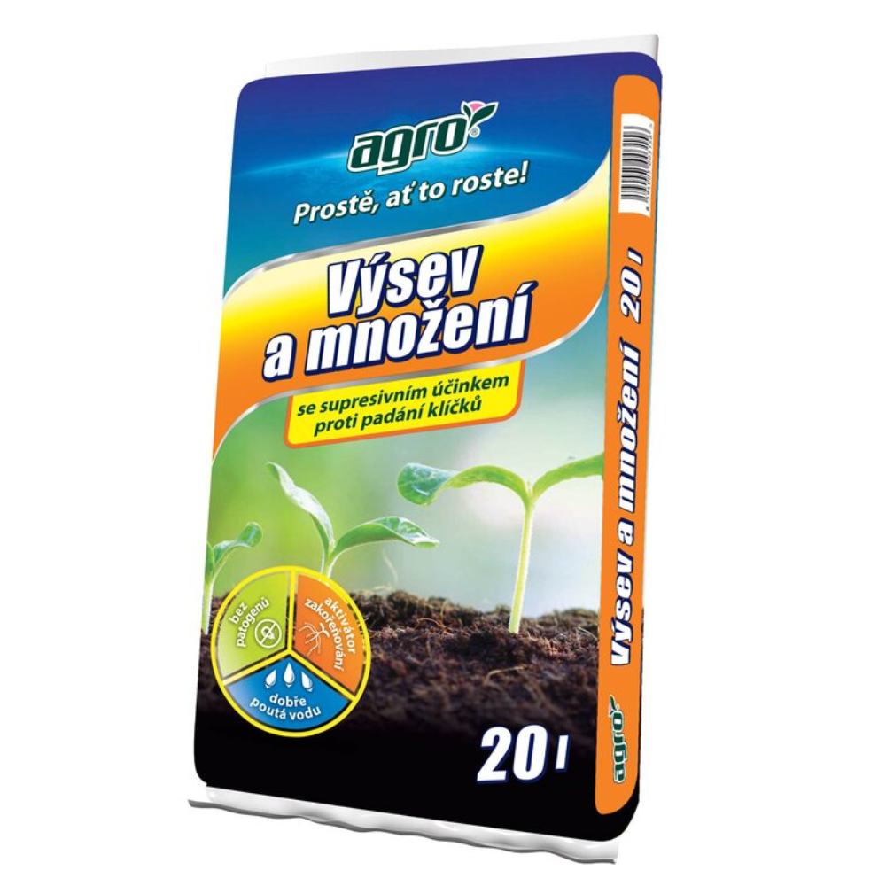 Substrát výsev 20l supresívny AGRO CS 120/p
