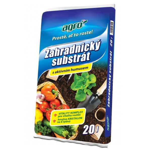 Substrát záhradnícky 20l AGRO CS 120/p