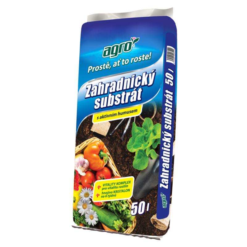 Substrát záhradnícky 50l AGRO CS 51/p