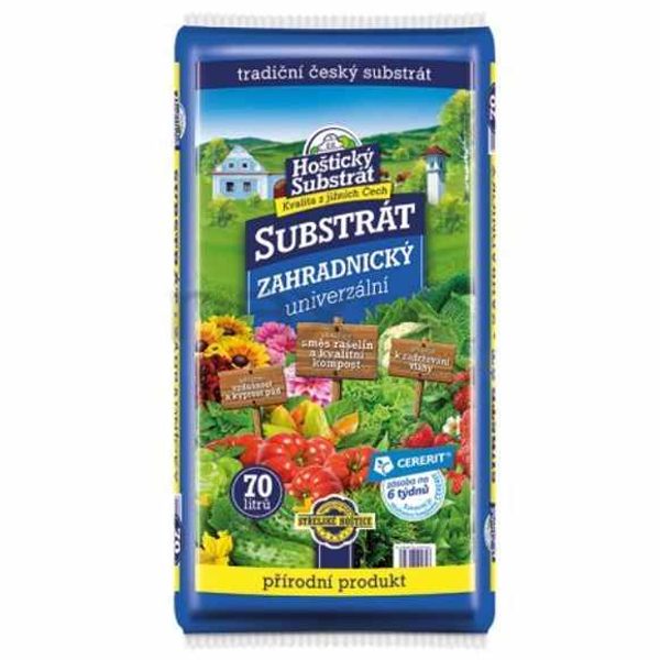 Substrát záhradnícky 70l HOŠTICKÝ 33/p