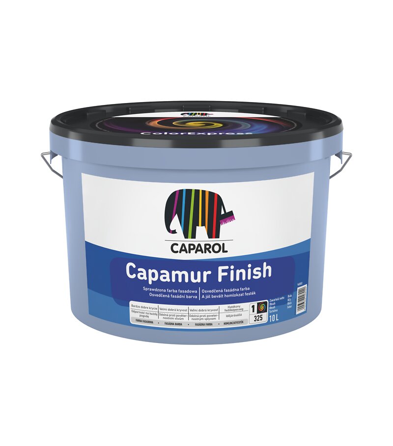 Caparol Capamur Finish B3 2.5l - fasádna silikónová farba