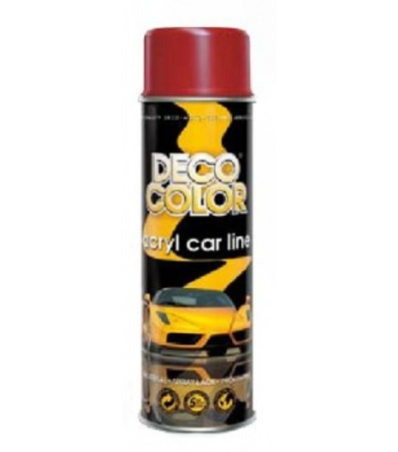 Deco color Acryl car line - Akrylový autolak základ červený 150ml