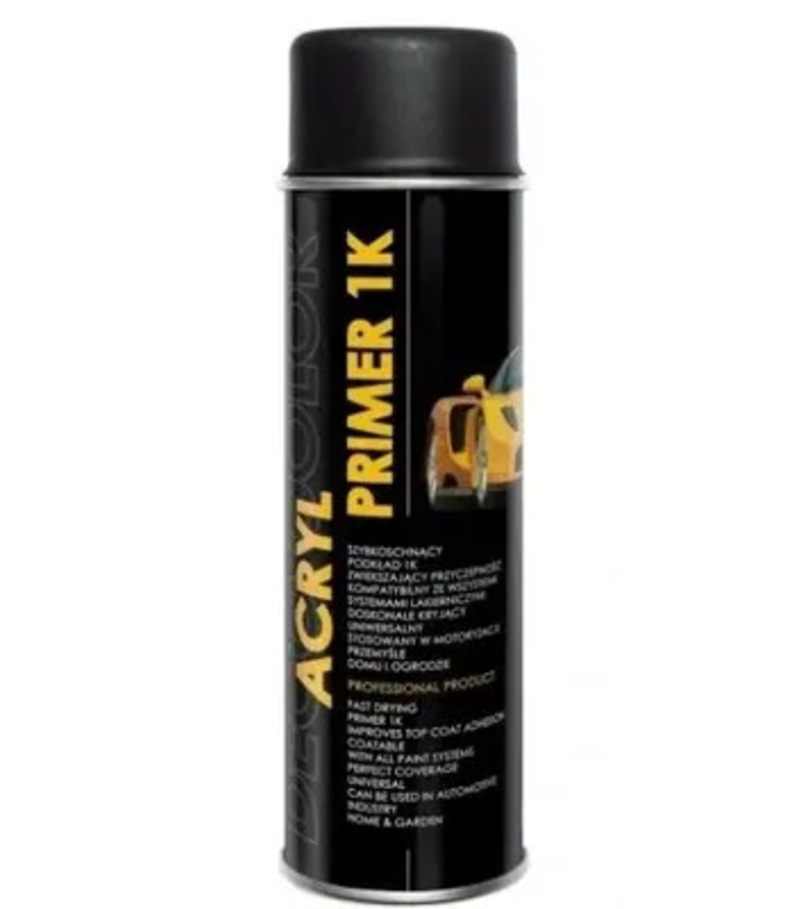 Deco color Acryl Primer 1K RAL 9005 čierny 500ml