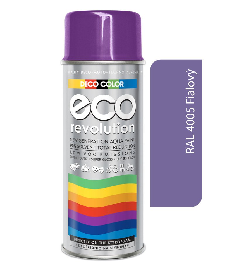Deco color Eco Revolution - RAL 4005 fialový 400ml