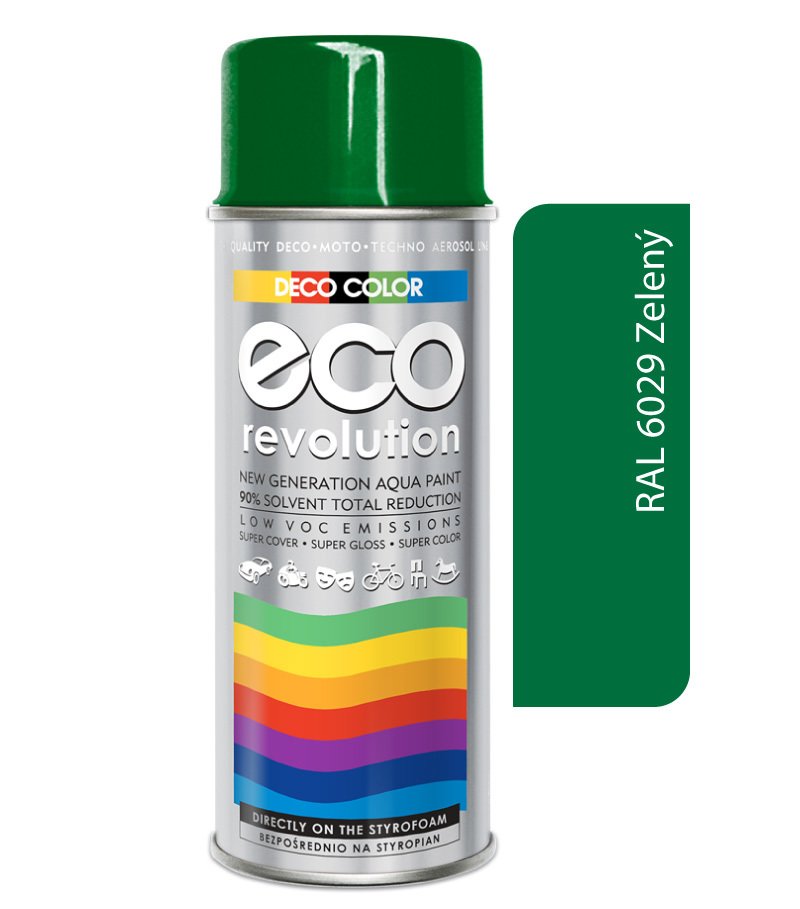 Deco color Eco Revolution - RAL 6029 zelený 400ml