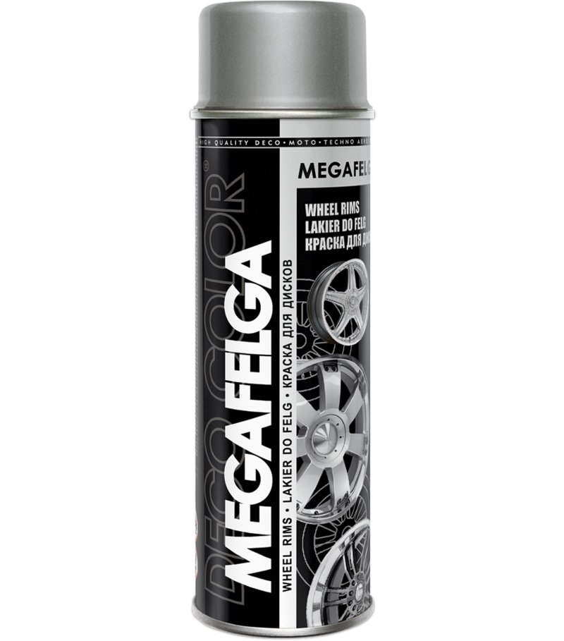 Deco color Megafelga - Akryl na disky antracit saténový 500ml