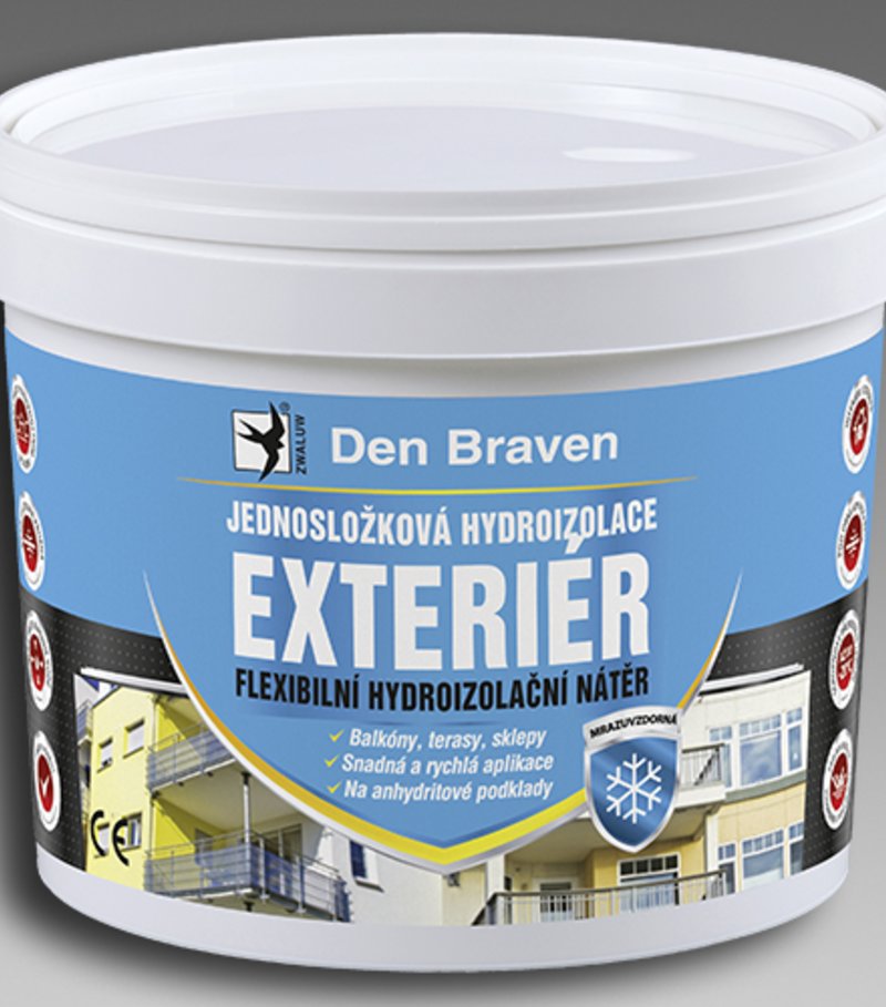 Den braven Den Braven, Jednozložková hydroizolácia exteriér 2,5kg