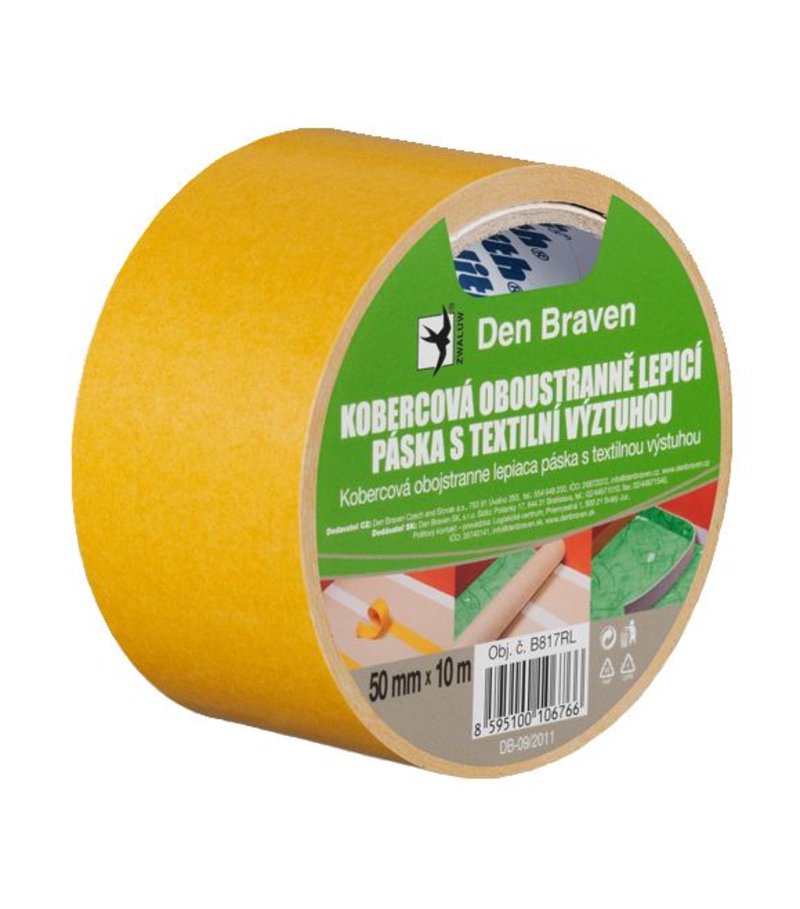 Den braven Den Braven, Kobercová obojstranne lepiaca páska s textilnou výstuhou 5cm