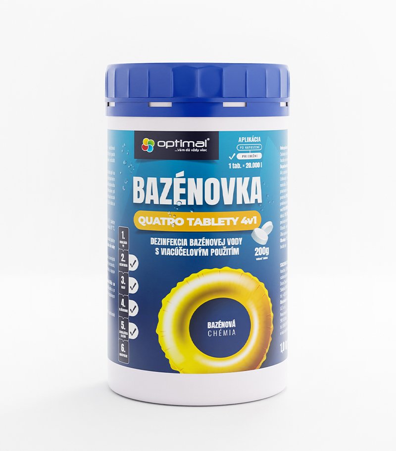 Optimal Bazénovka Quattro tablety 4v1 1kg