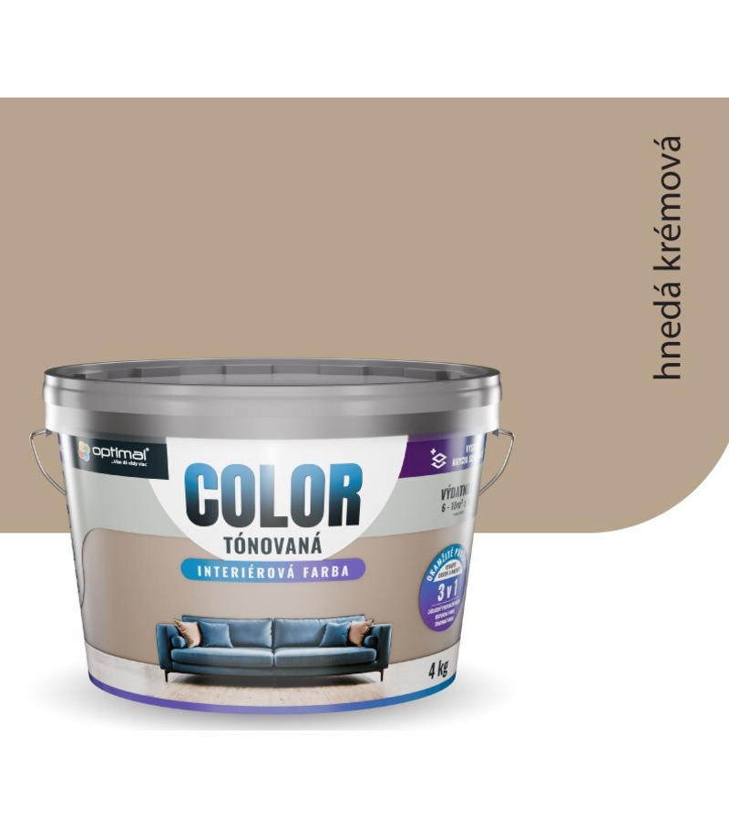 Optimal Color Hnedá Krémova 7kg