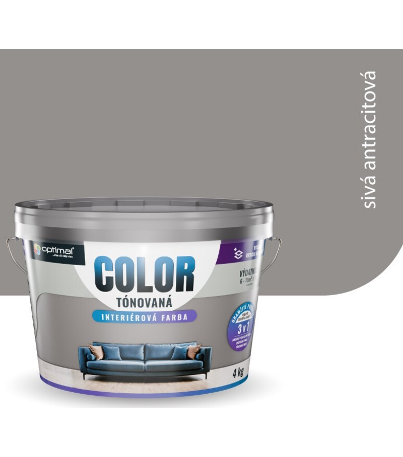 Optimal Color Sivá Antracitová 4kg