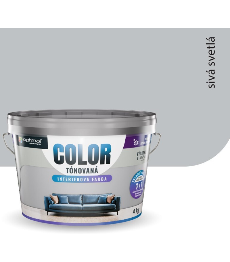 Optimal Color Sivá Svetlá 4kg