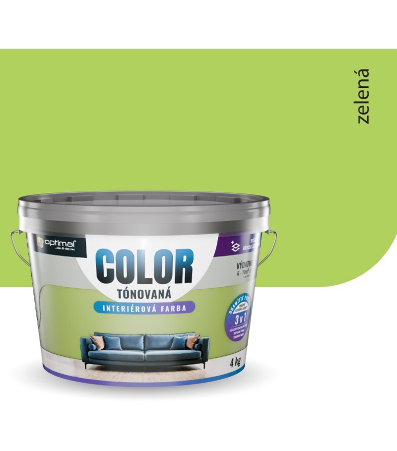 Optimal Color Zelená 4kg