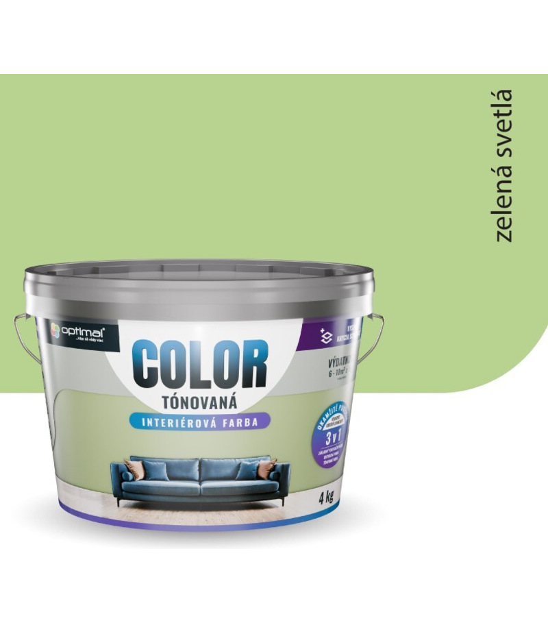 Optimal Color Zelená Svetlá 7kg