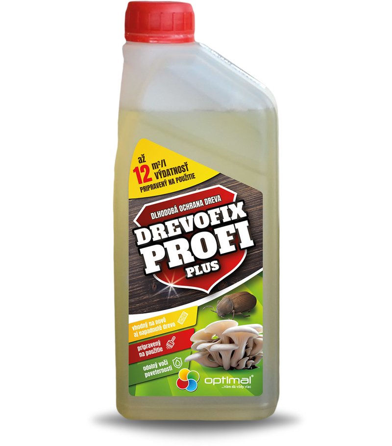 Optimal Drevofix Profi plus bezfarebný 1L