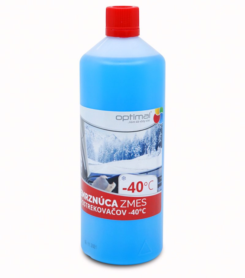 Optimal Nemrznúca zmes do ostrekovačov -40°C 1l