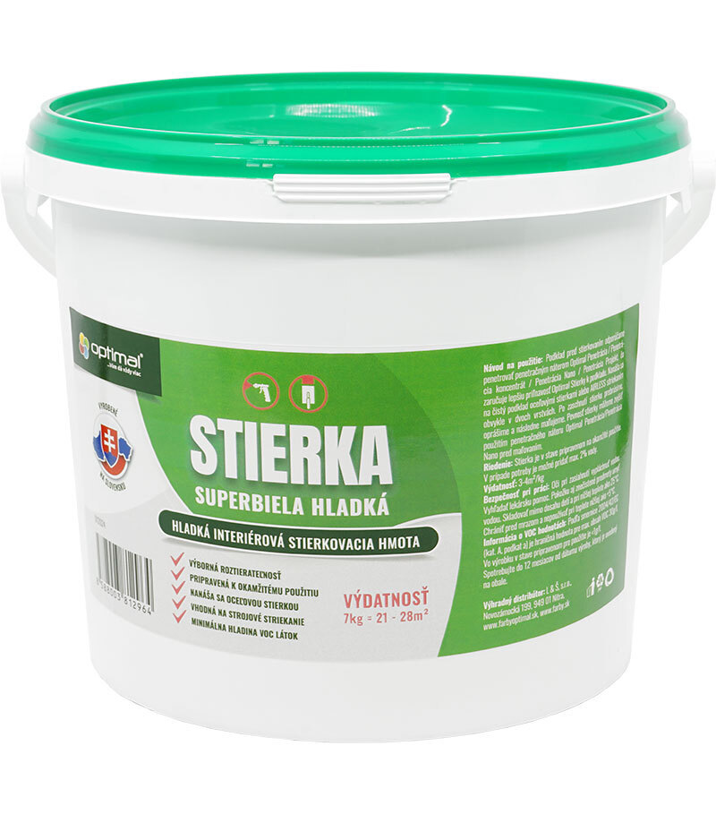 Optimal Stierka 7kg - hladká stierková hmota