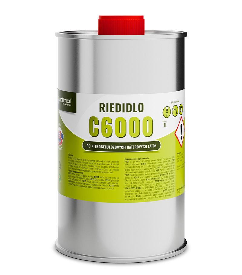 Optimal Riedidlo C6000 - na nitrocelulózové farby 1l