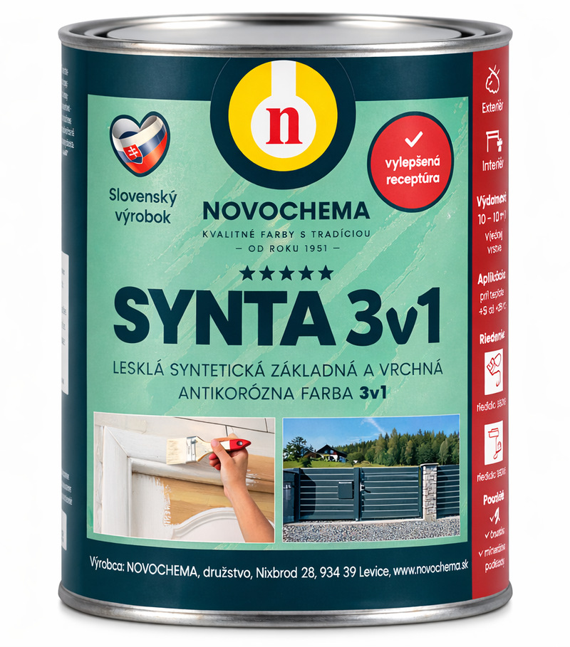 Novochema S2013 Synta 3v11 6200 žltá 3,1kg / 2,5l
